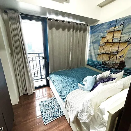 Nautical Escape with City View in SMDC Air